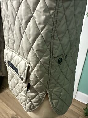 Belstaff Quilted Jacket in Light Beige